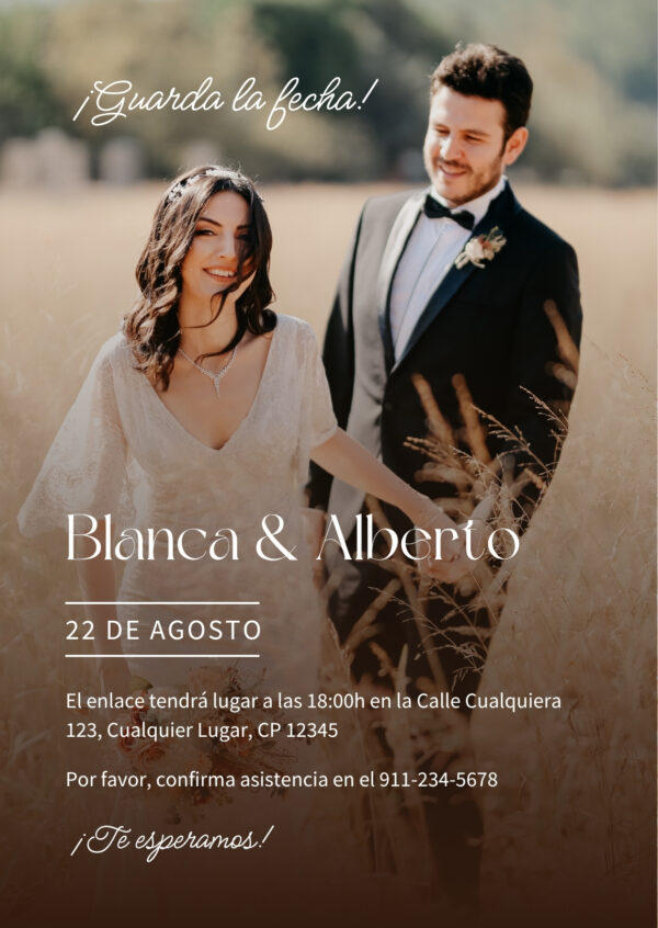 INVITACIÓN MODELO: PREMIUM